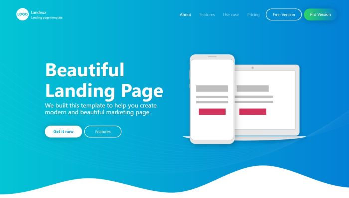 Building a Landing Page